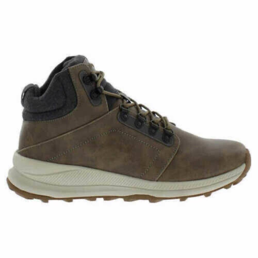 New Khombu Men Nick Outdoor HIKING Boots GREY NIB - Picture 2 of 3